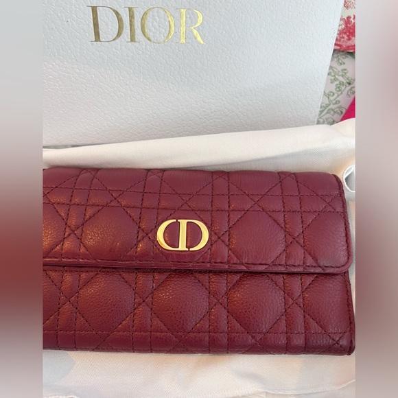 🩷SOLD🩷PK only Dior Caro wallet - Picture 2 of 5